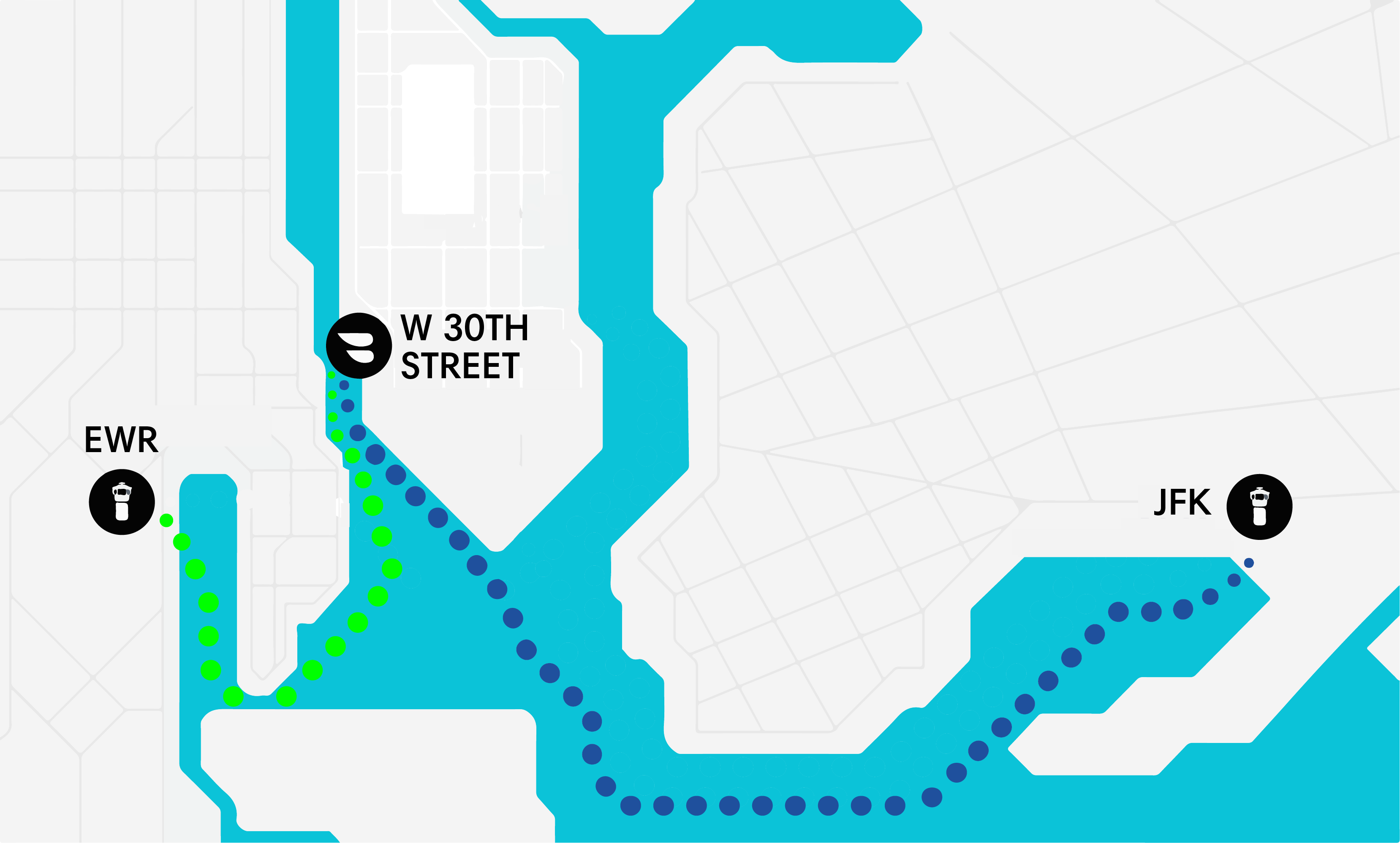 Helicopter Transfers Between Newark Airport and Manhattan BLADE