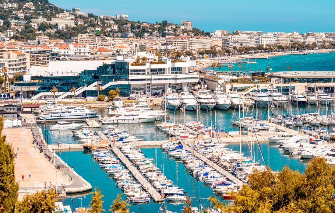 BLADE helicopter flight Nice to Cannes Lions