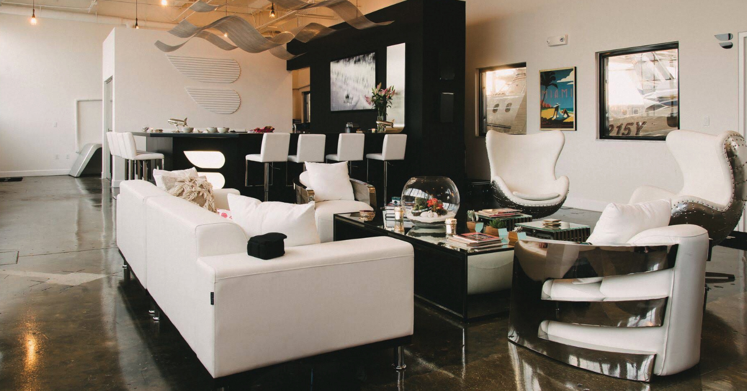 BLADE Lounge Miami at Opa Locka Executive Airport OPF